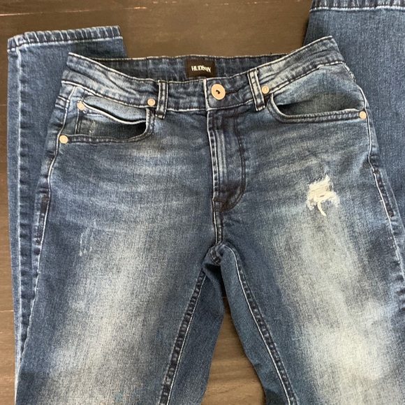 Hudson distressed jeans - Picture 1 of 8